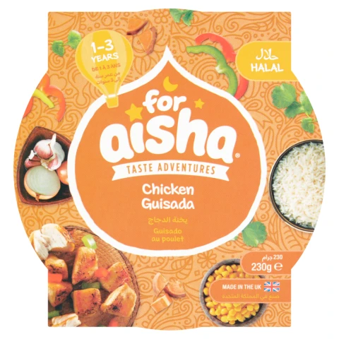  For Aisha Chicken Guisada 1-3 Years - 230g