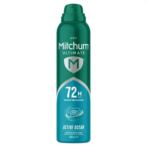 Mitchum Men Ultimate Active Ocean Antiperspirant & Deodorant 250ml