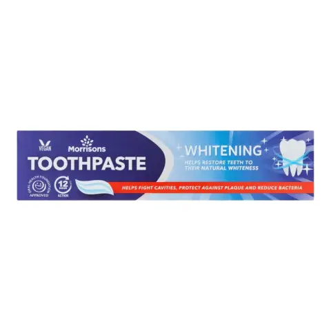 Morrisons Whitening Toothpaste 100ml