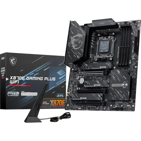 MSI X870E GAMING PLUS WIFI moederbord AMD X870E Socket AM5 ATX