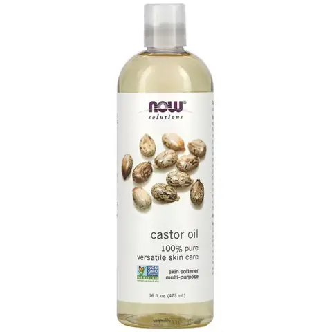 NOW Foods Castor Oil Skin Care 100 Percent Pure - 473 ml