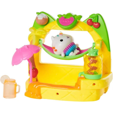 Gabby's Dollhouse Playset Cakey's Fruit Smoothie Balcony