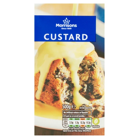 Morrisons Ready To Serve Custard 500g