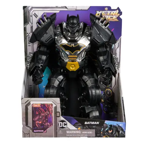DC Universe 12 inch XL Metal Force Batman Action Figure