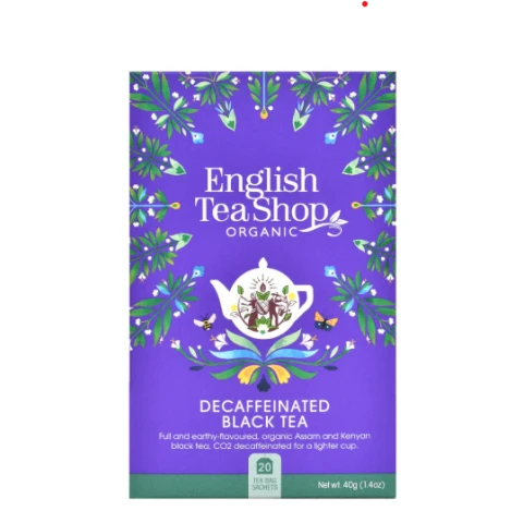 English Tea Shop - Organic Decaffeinated Black Tea - 20g