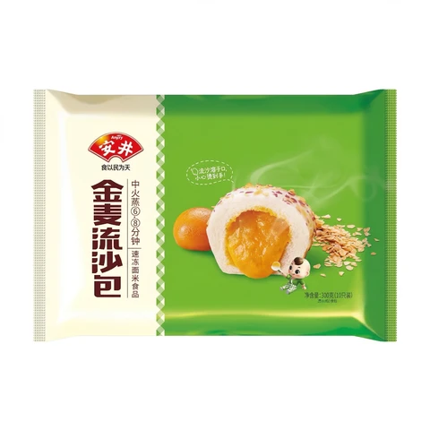 ANJOY Golden Wheat Custard Bun 300g