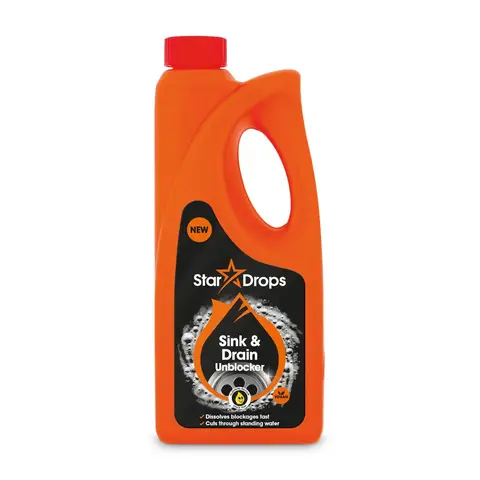Star Drops Sink & Drain Unblocker 500ml