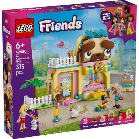 LEGO Friends 42650 Dierenaccessoireswinkel-set