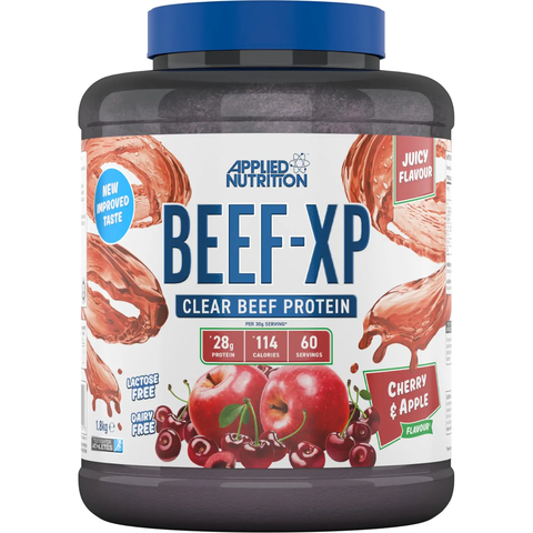 Applied Nutrition Beef-XP Beef Protein Nutrition Powder Cherry & Apple Flavour - 1.8kg