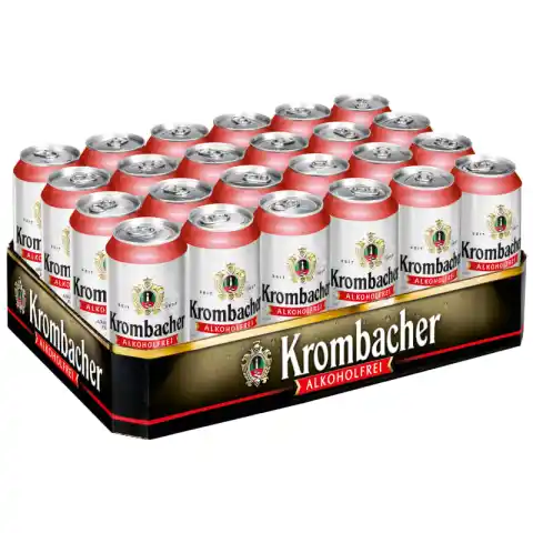 Krombacher Pils Alkoholfreies Bier 24x0,5L (inkl. 6,00 € Pfand)