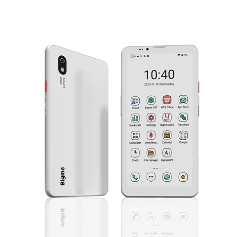 Bigme HiBreak Pro, écran couleur, liseuse E-ink 6,13 pouces, Android 14, 8 Go + 256 Go, caméra 5 MP/20 MP, liseuse à papier électronique respectueuse des yeux