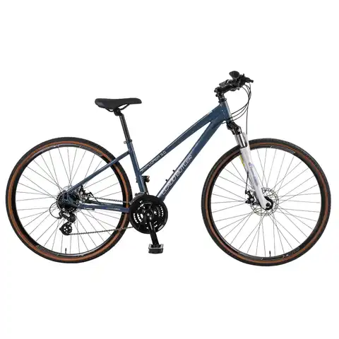 Claud Butler Bike Explorer 3.0 Low Step Road/Mountain Hybrid Blue 16"