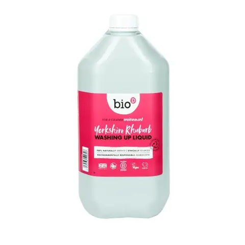 Bio D Washing Up Liquid, Yorkshire Rhubarb, 5l