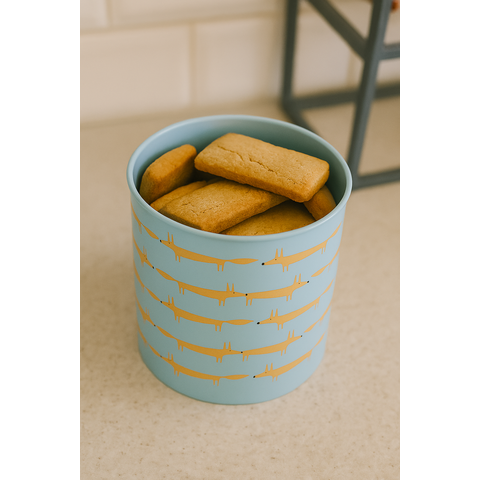 Scion by Dexam Mr Fox Biscuit Storage Jar - Blue