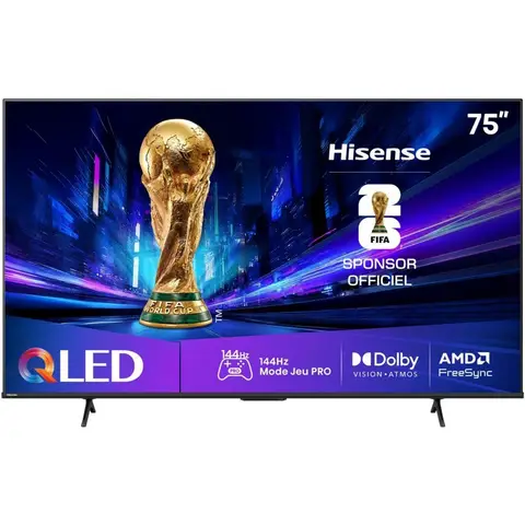 Hisense 75E79Q PRO Smart TV 75inch 4K Ultra HD QLED 144Hz 2025