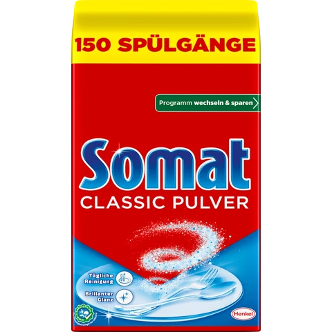 Somat Spülmaschinen Pulver Classic XXL 150 Spülgänge (2.4 kg)