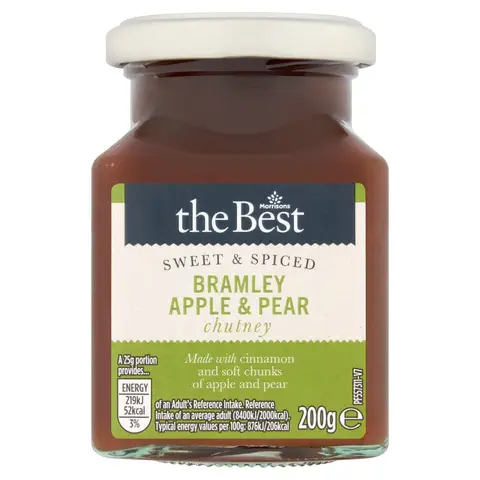 Morrisons The Best Bramley Apple & Pear Chutney 200g