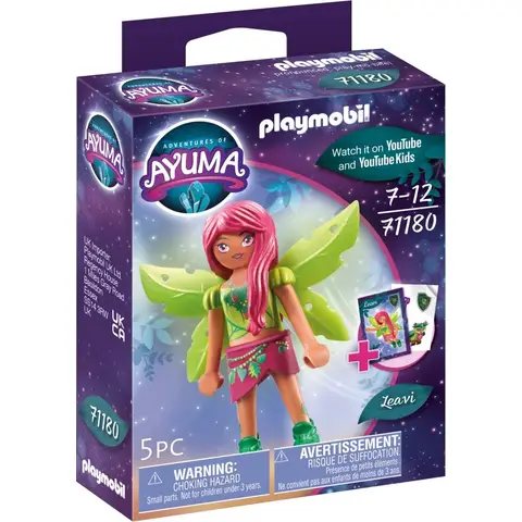 Playmobil Ayuma bosfee Leavi speelfiguur - 7,5 cm, multicolor