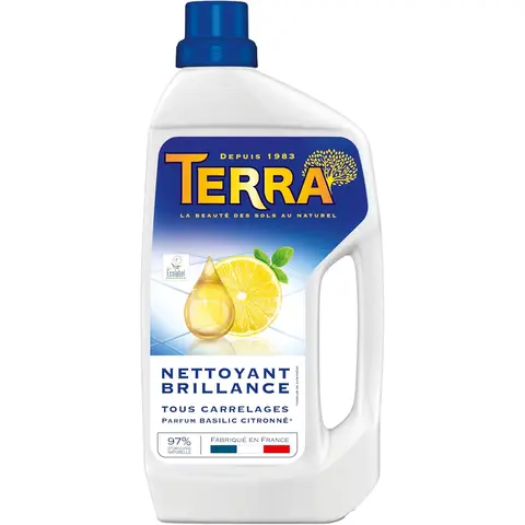 TERRA Nettoyant Brillance Tous Carrelages 900Ml