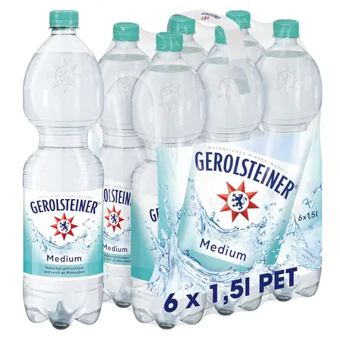 Gerolsteiner Medium 6x1,5L