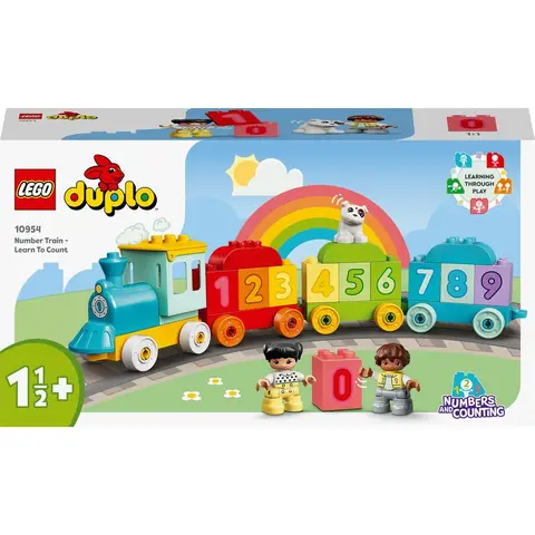 LEGO DUPLO Leren tellen nummer treinset - 10954, 23 stuks