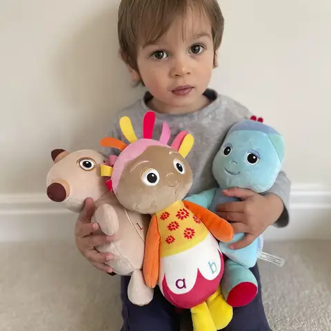In The Night Garden Super Squashy Soft Toy Makka Pakka