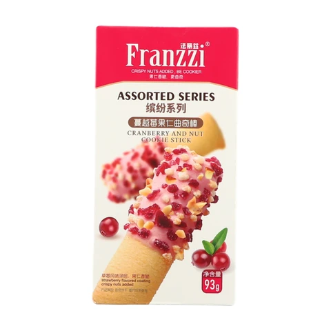 Franzzi Cookie Stick Cranberry & Noix 93 g