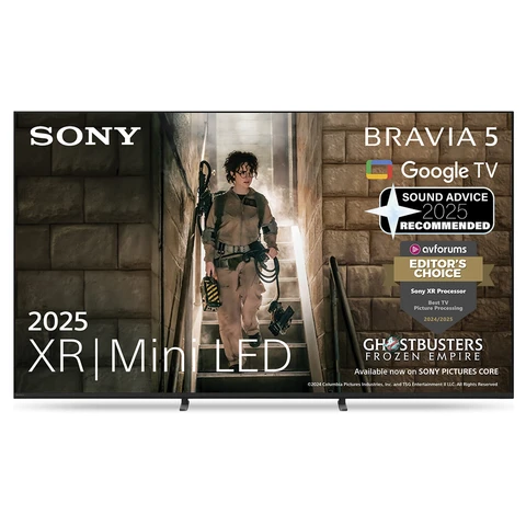 Sony 65"BRAVIA 5 Mini LED 4K HDR Smart GOOGLE TV-K65XR55BP(Perfect for PlayStation5,Google Cast,Dolby Vision/Atmos)