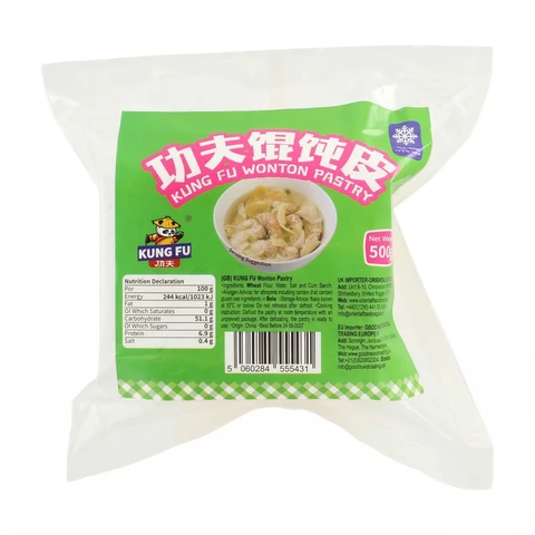 KUNGFU Wonton Pastry 500g