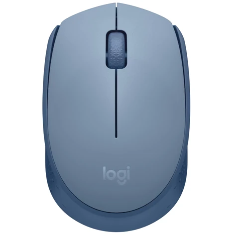 Logitech M171 Wireless Maus, für PC, Mac, Laptop, 2,4 GHz USB-Mini-Empfänger, optische Verfolgung, Batterielebensdauer 12 Monate, für Links- und Rechtshänder geeignet - Grau