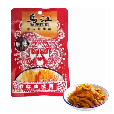 WUJIANG Heiß scharfe Senfknolle 80g/Pack