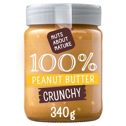 Nuts About Nature 100% Peanut Butter Crunch 340G