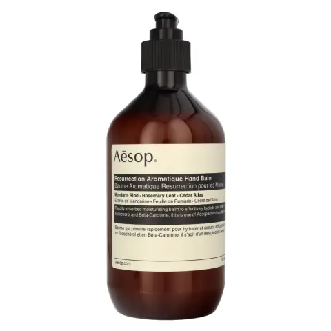Aesop Resurrection Aromatique Hand Balm with Pump 500 ml