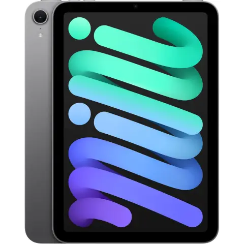 Apple iPad mini (A17 Pro): Apple Intelligenz, 8,3-Zoll Liquid Retina Display, 128GB, Wi-Fi 6E, 12MP Front-/12MP Rückkamera, Touch ID, Ganztägige Akkulaufzeit — Space Grau