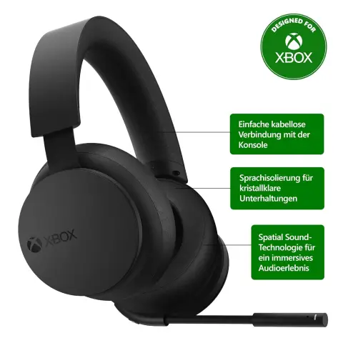 Xbox Wireless Headset: Kabelloses Headset – Kompatibel mit Series X|S, One und Windows-Geräten
