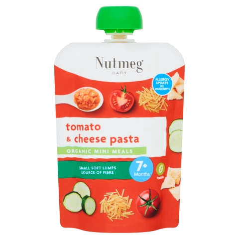 Nutmeg Tomato, Pasta & Cheese 7M+ 130G