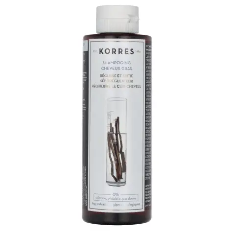 Korres Shampoo 250 ml - Liquorice And Urtica - Oily