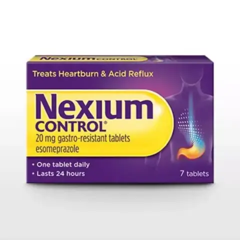 Nexium Control 20mg 7 Tablets