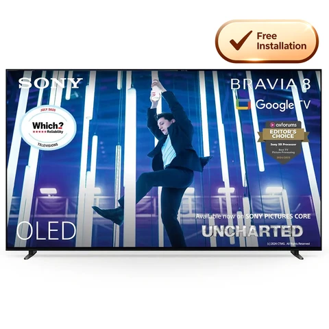 SONY 77" BRAVIA 8 OLED 4K ULTRA HD SMART GOOGLE TV