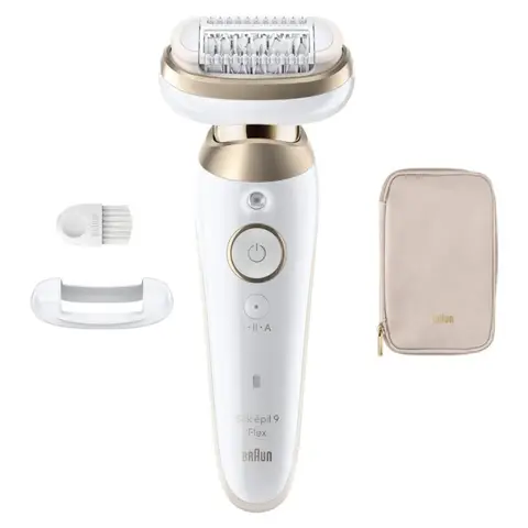 BRAUN Silk-epil 9 Flex Epilierer - 1 Stück - Flexibler Kopf - Kabellos & Wasserdicht