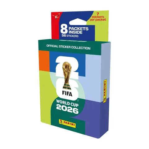 Panini FIFA World Cup 2026 Sticker Collection Multiset (8 sticker packs)
