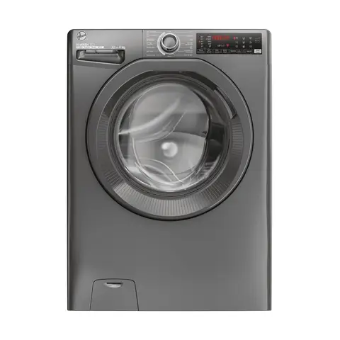 Hoover H-Wash 350 8kg Washing Machine – Anthracite | A Energy Rated | 1600rpm | Eco-Power Inverter Motor | Wi-Fi Connected (H3WPS486TMRR6-80)