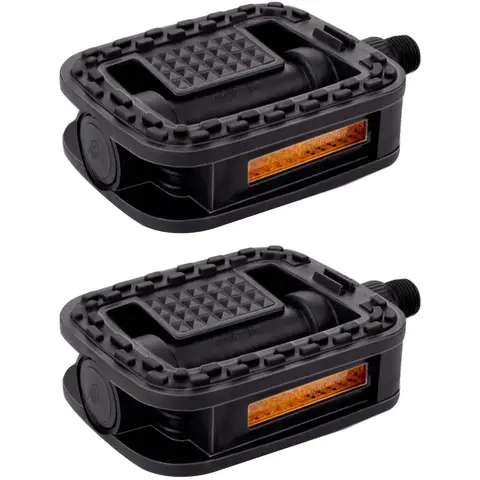 Dunlop Universele Fietspedalen - Set van 2, zwart