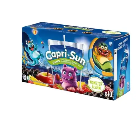 Capri-Sun Monster Lot 10 x 200 ml - 1 Boîte