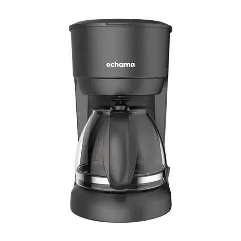 ochama Druppelkoffiezetapparaat, Compacte Amerikaanse Filterkoffiemachine Volautomatisch, Mini Koffiezetter voor Thuis en Kantoor, Inclusief Koffiepot