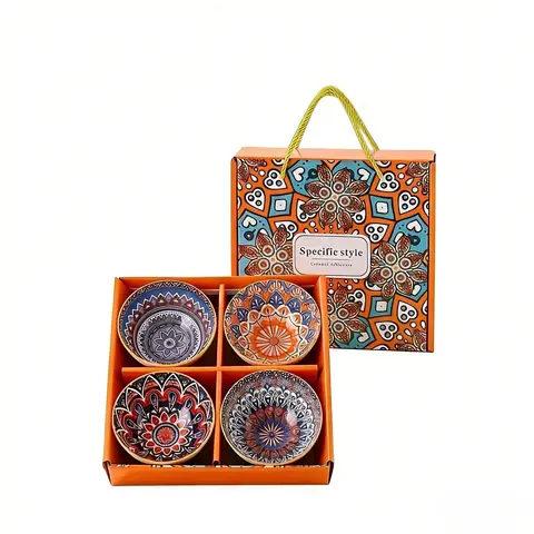 YumiPLUS Ensemble de bols en céramique, 4 pièces