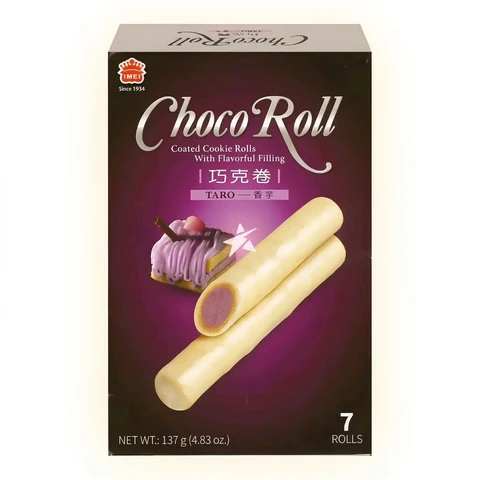 IMEI Taro Flavor Chocolate Roll Cake 137g