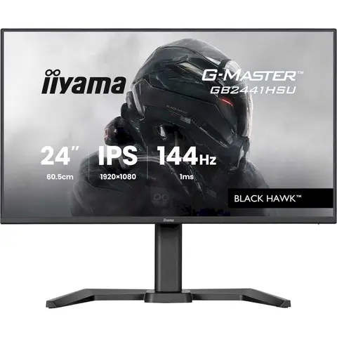 iiyama G-MASTER Black Hawk GB2441HSU-B1 24" Class Full HD Gaming LCD Monitor - 16:9 - Matte Black 