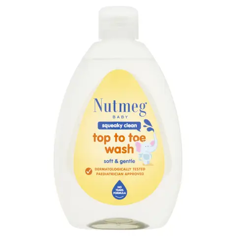 Nutmeg Baby Top to Toe Wash 500ml