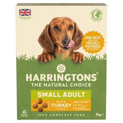 Harringtons Small Adult Rich in Turkey & Rice 1kg